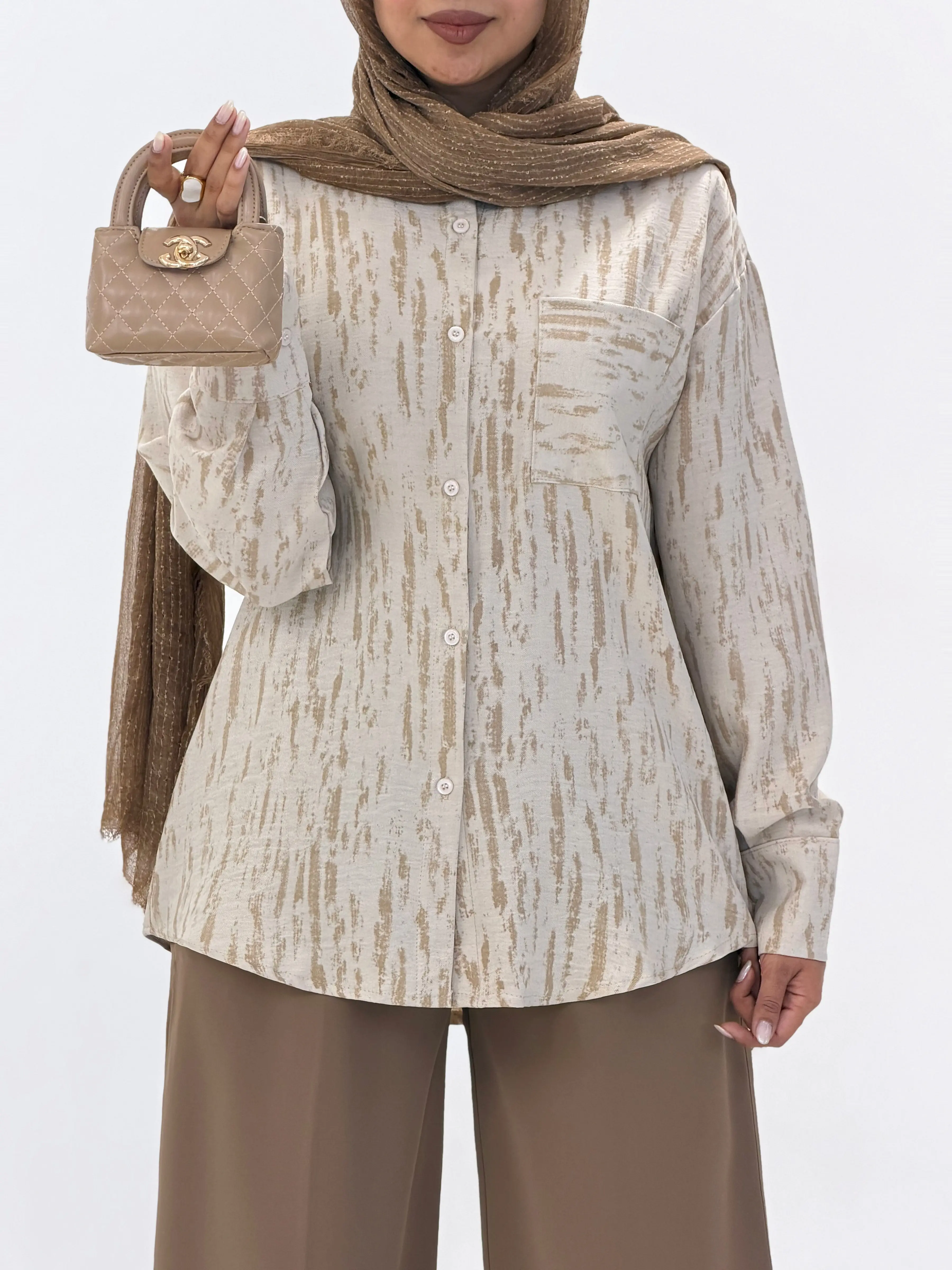 4652-شومیز آبرنگی آیشن